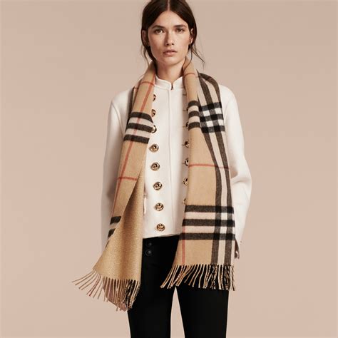 burberry wool vs cashmere scarf|burberry reversible check cashmere scarf.